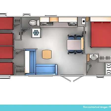 Campsite Officiel Siblu Le Des Reves 4*